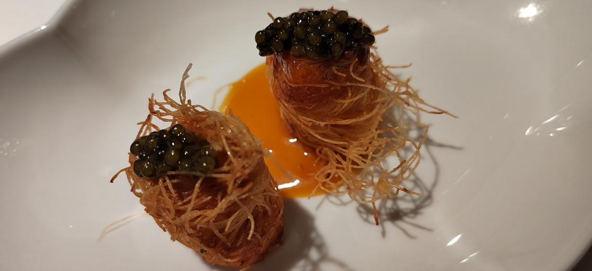 Crujiente de bogavante de Bao Li