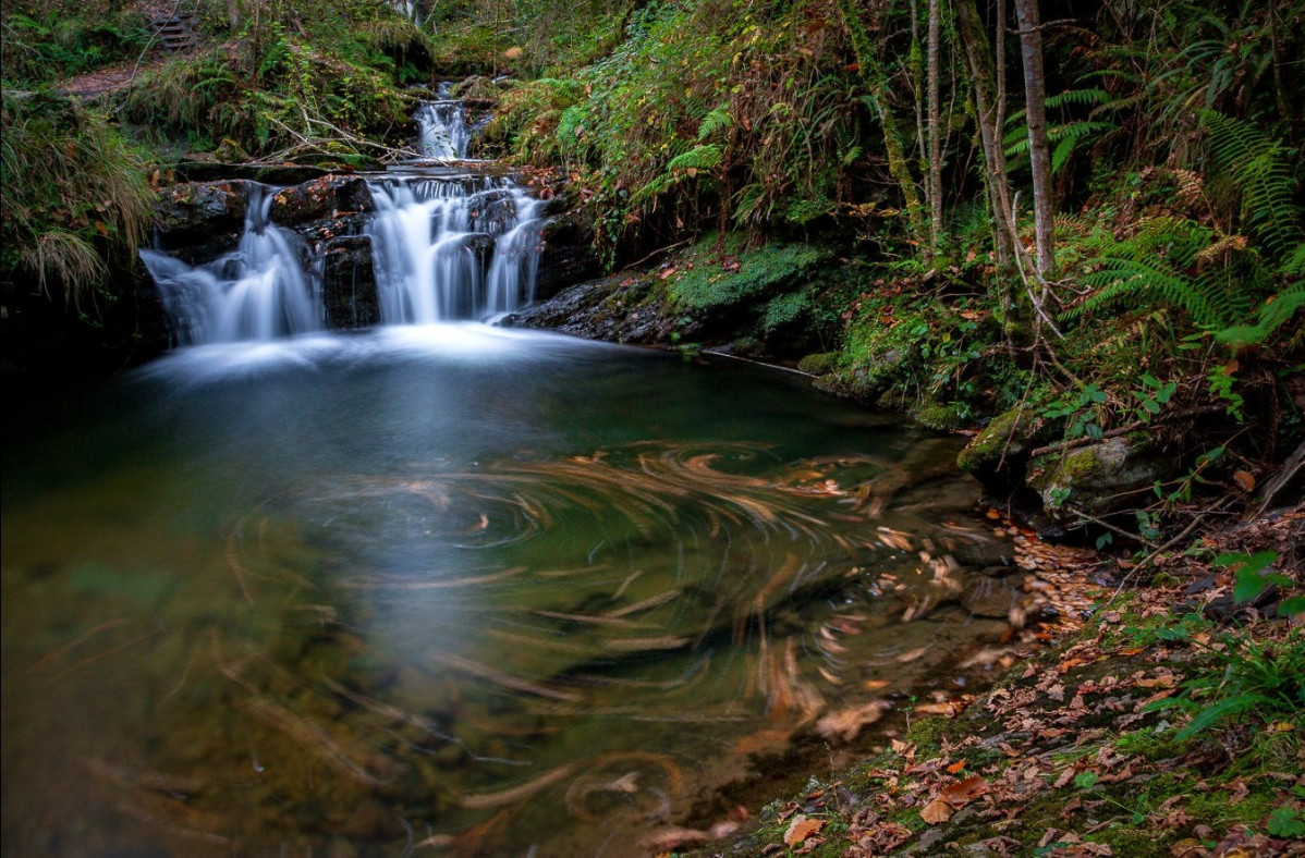 Cascadas de Lamiu00f1a, Cantabria