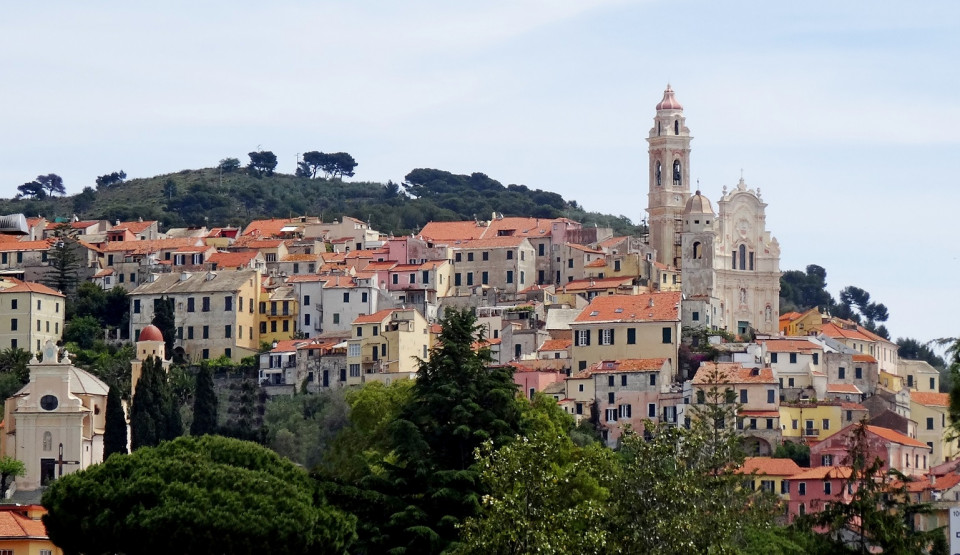 Vista de Cervo, Liguria