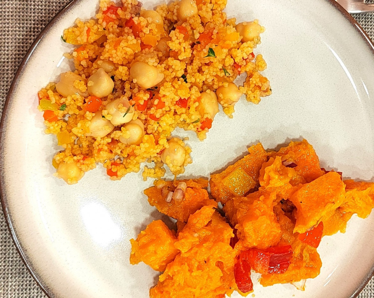 Couscous y batata con vainilla Nielsen Massey