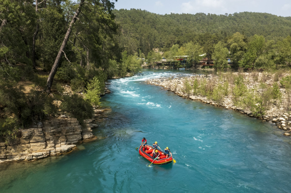 Antalya Köprülü Canyon, Rafting