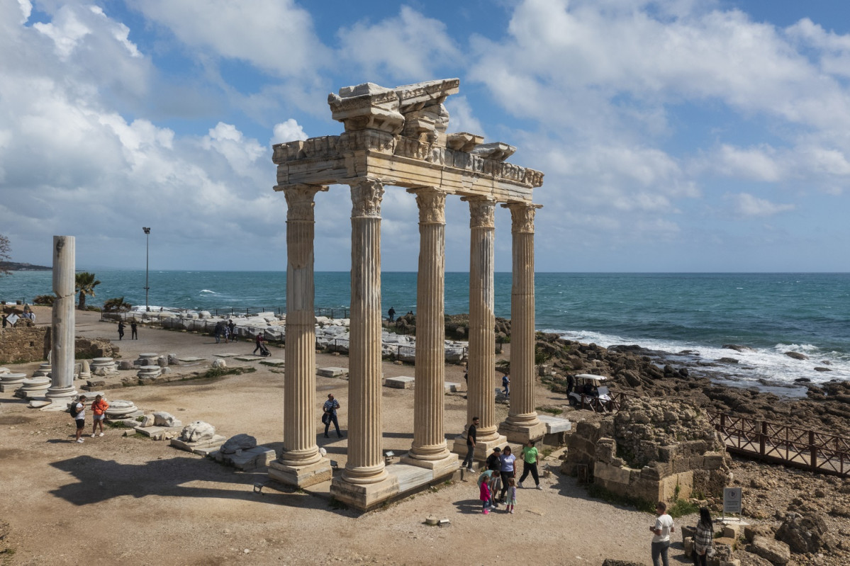 Antalya Manavgat Side Ancient  city 