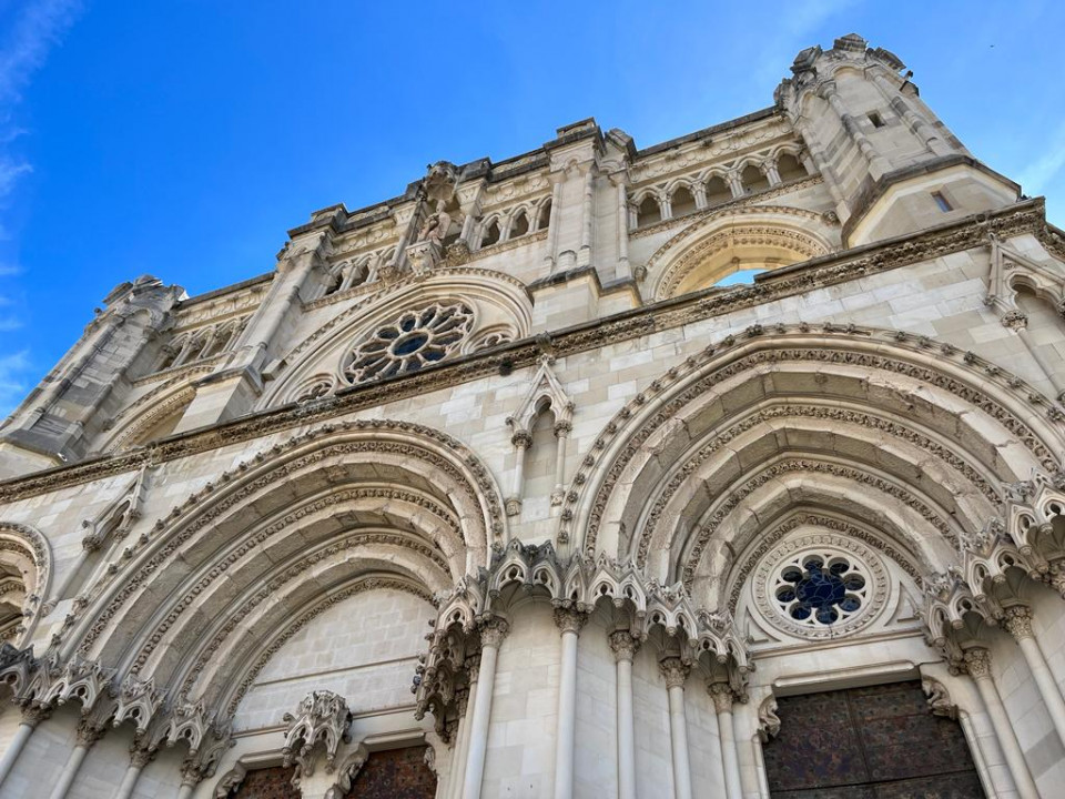Fachada de la Catedral de Cuenca s. XII