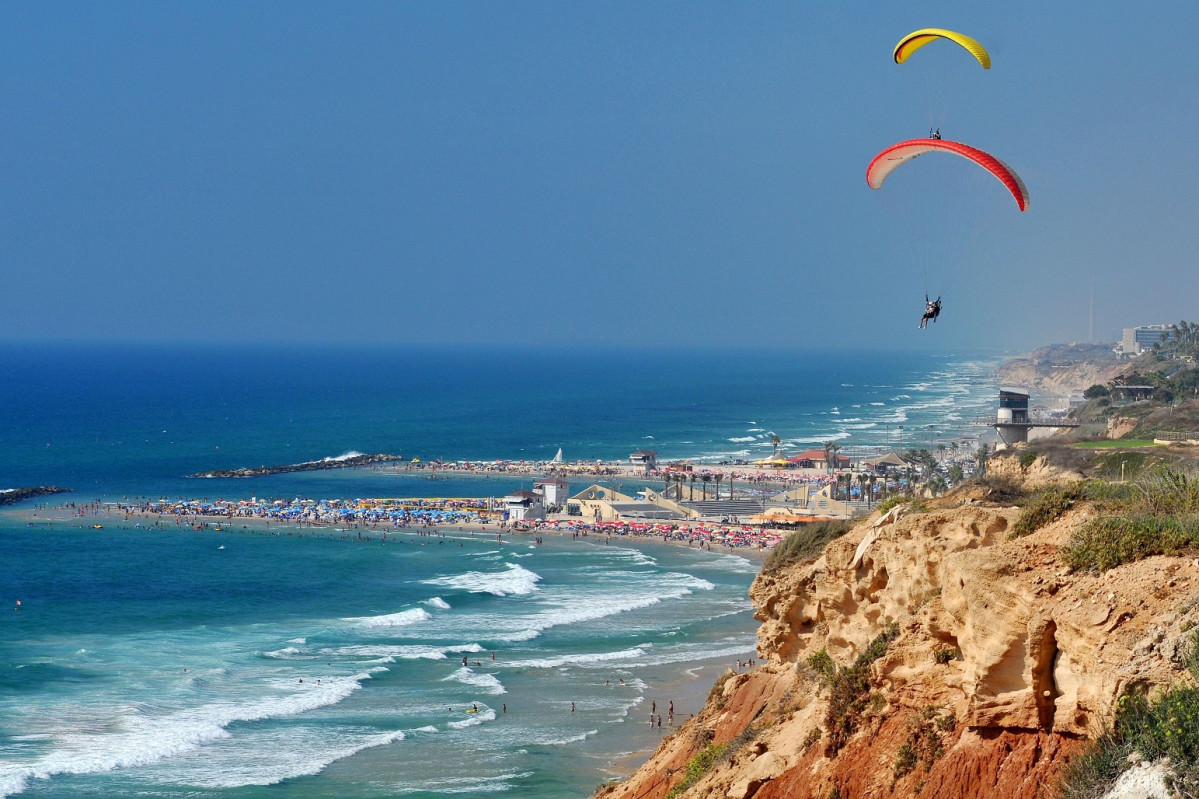 Vista Panoramica de Netanya, Israel