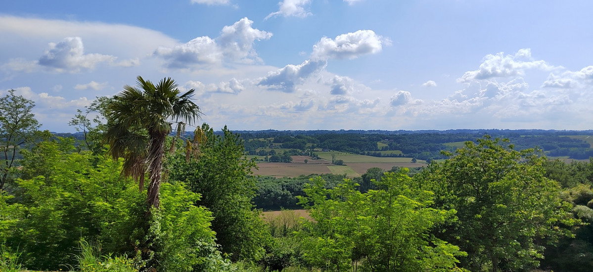 Vistas desde Pimbo ( Tursan)