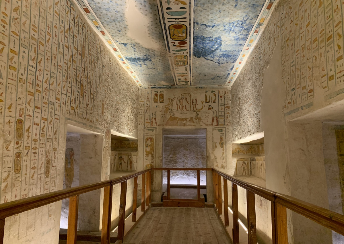 Rameses IV Pinturas y camara funeraria