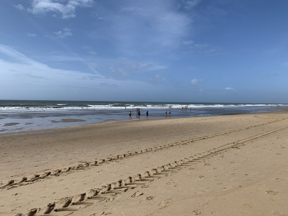 Playa de Islantilla, vista parcial