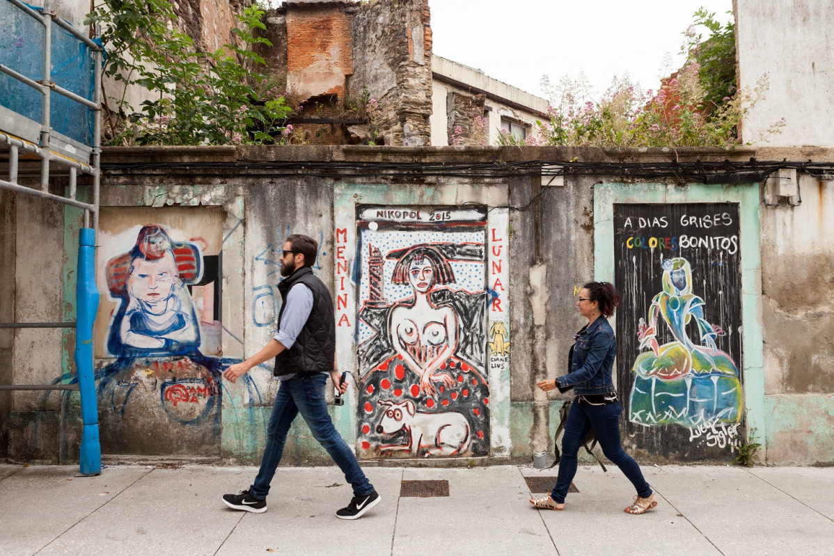 Meninas de Ferrol, Barrio de Canido