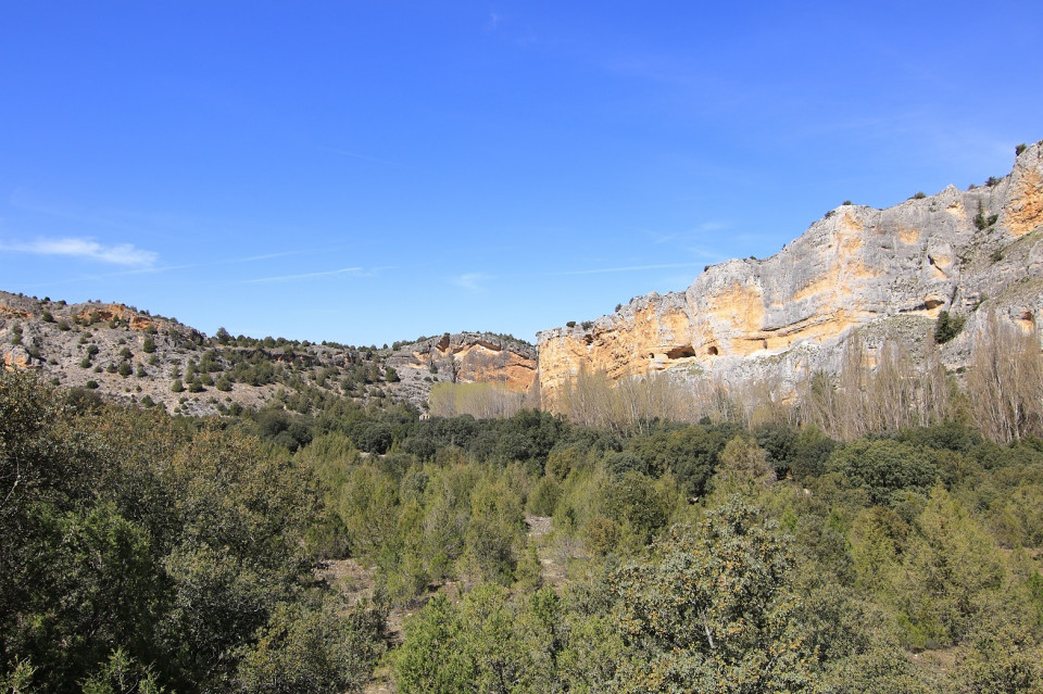 Barranco de Valugar en Segovia