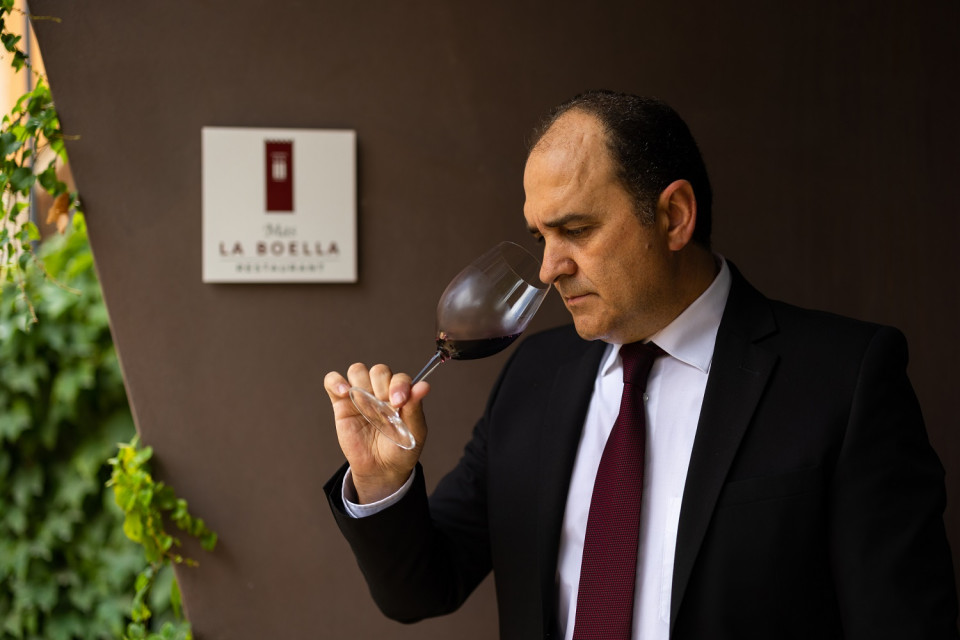 La Boella, somelier