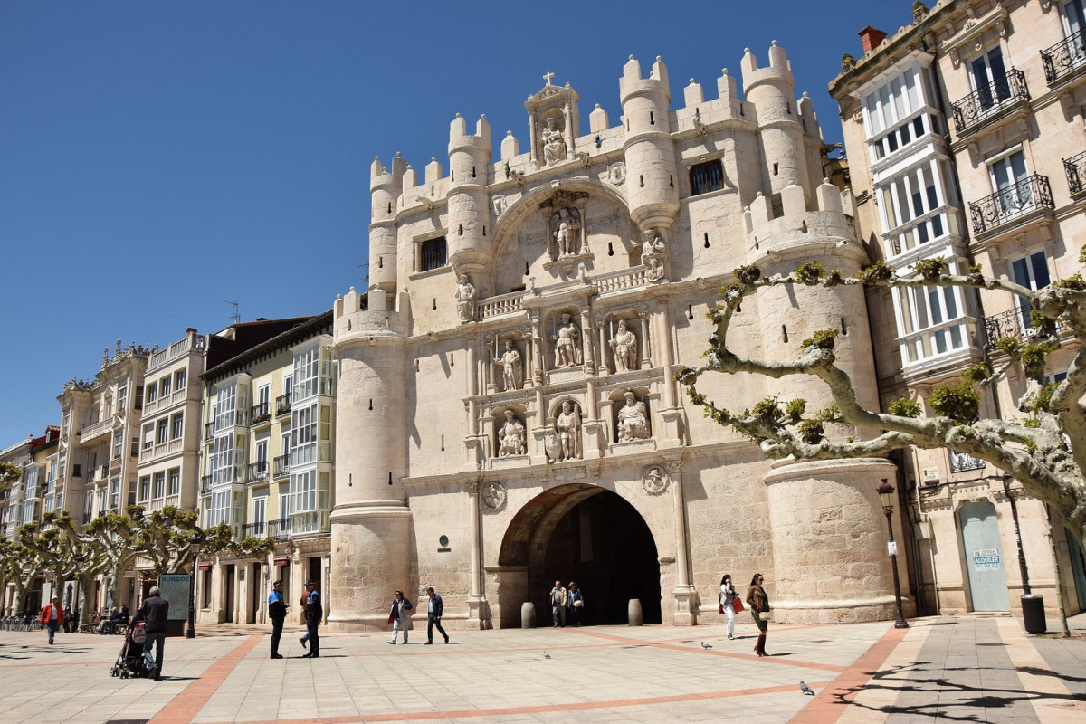 Burgos arco de Santa Ana