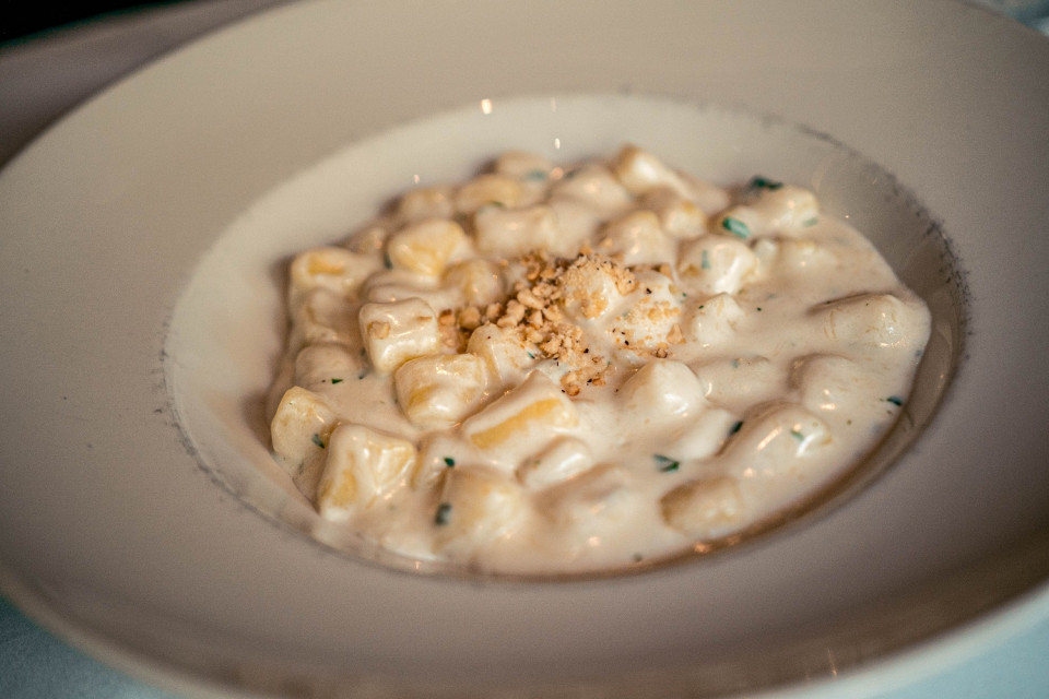 Flavia pasta gnocchi cuattro formaggi