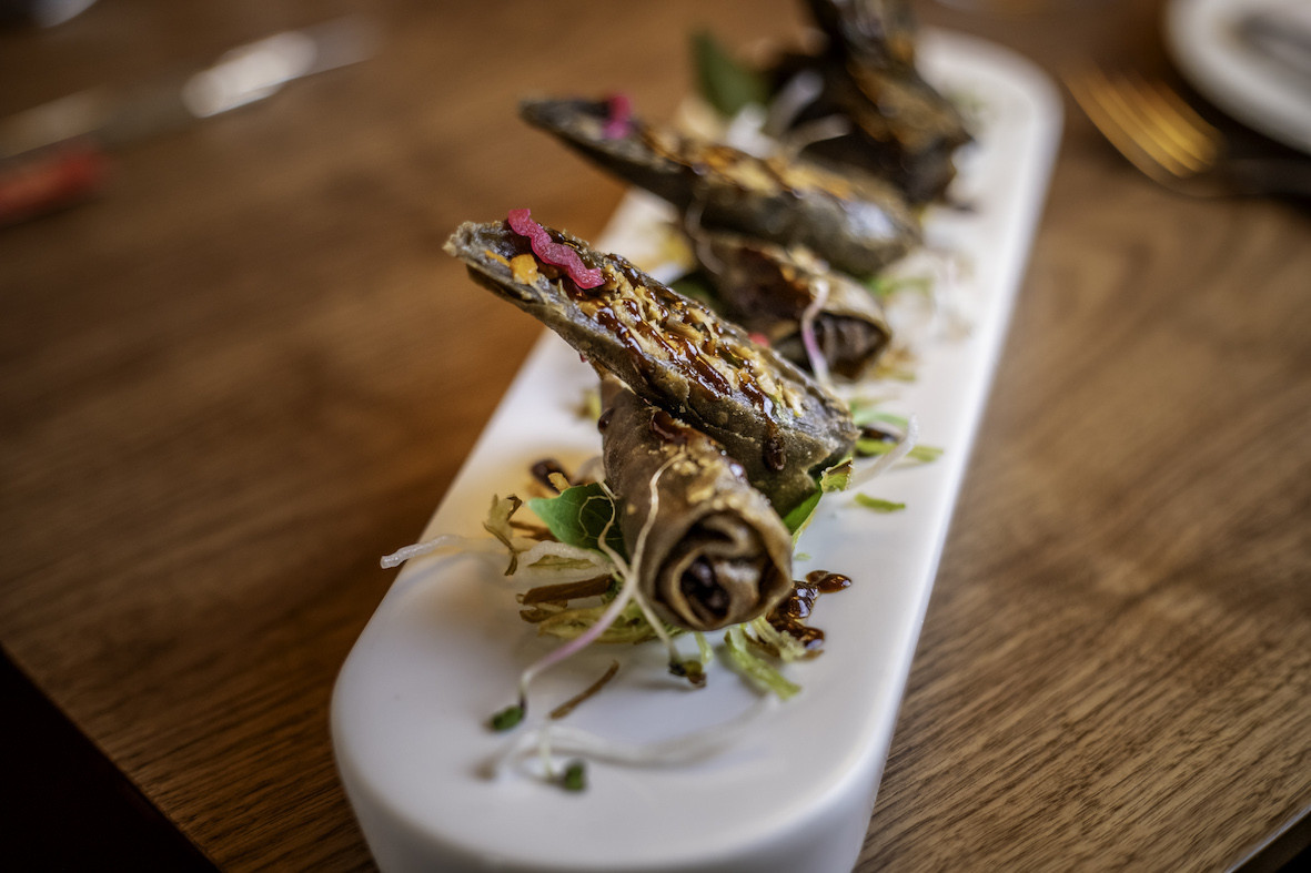 Rollitos de pato 