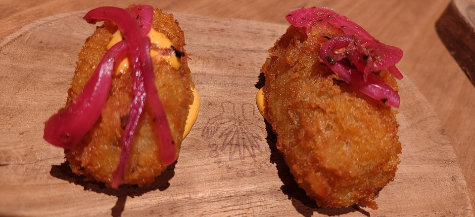 Croquetas cochinita pibil