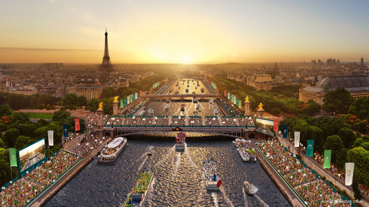La Sena Olu00edmpica@Paris 2024 Florian Hulleu 