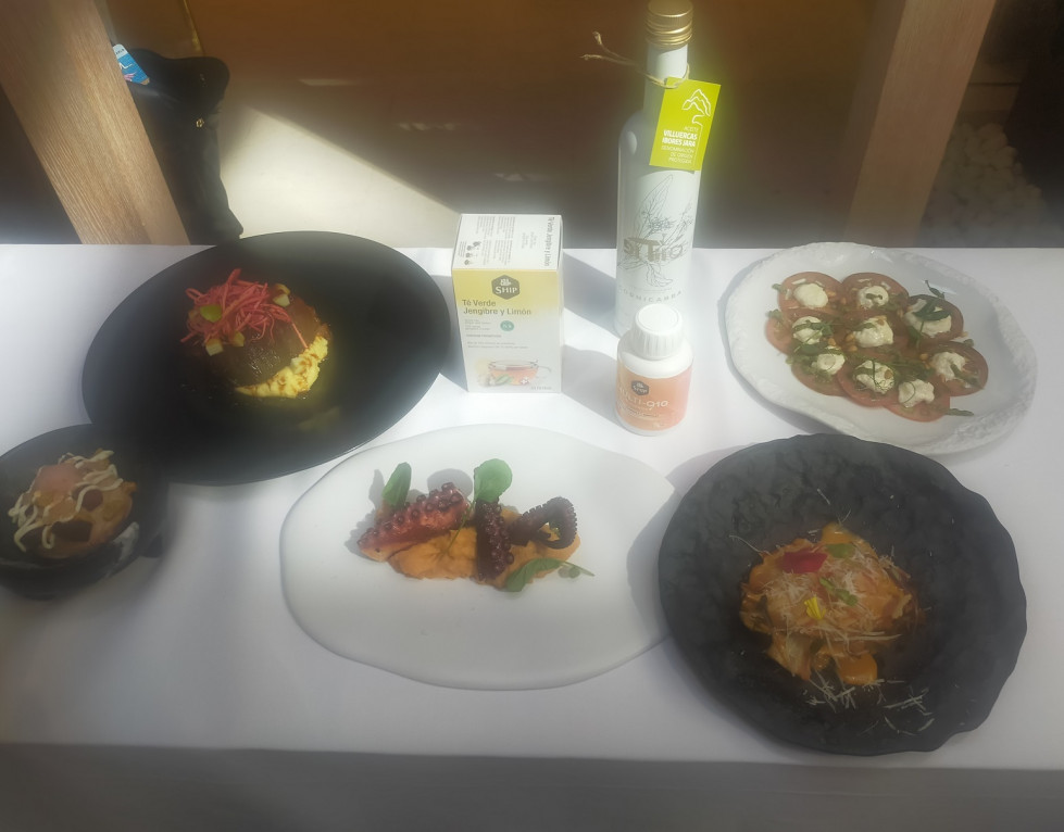 Conjunto de platos que componen el menú