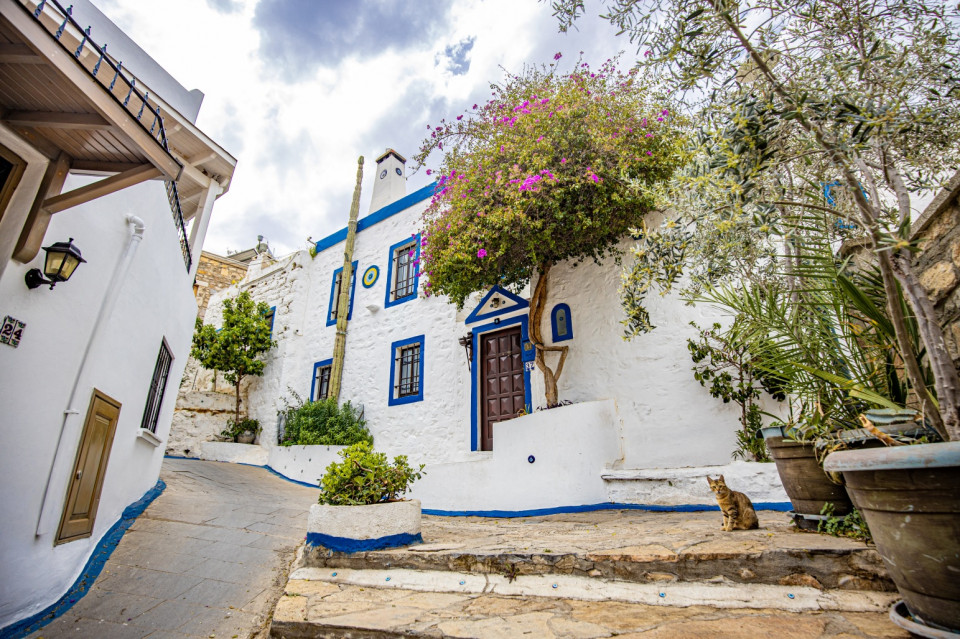 Bodrum , Casa tipica