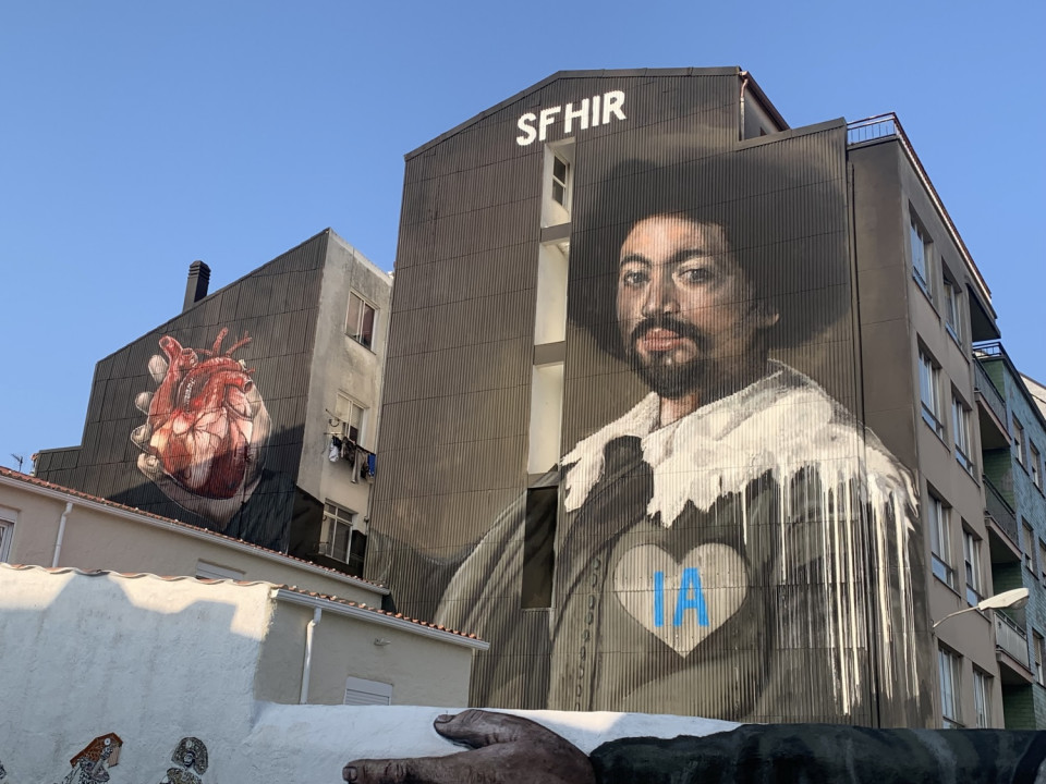 Ferrol, Mural del Barrio de Canido