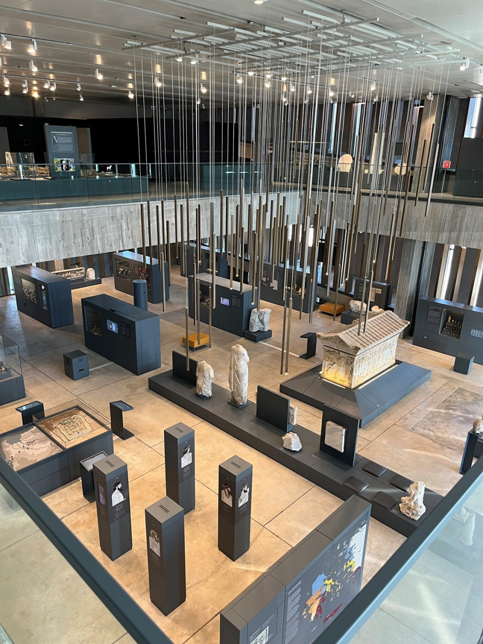Museo de Troya, sala interior