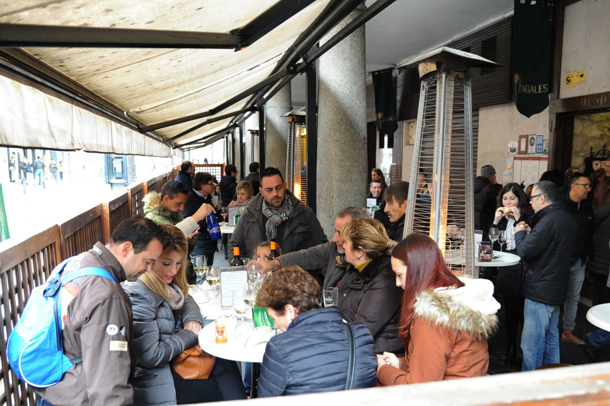 Ambiente en el Festival Internacional de la Tapa de Valladolid