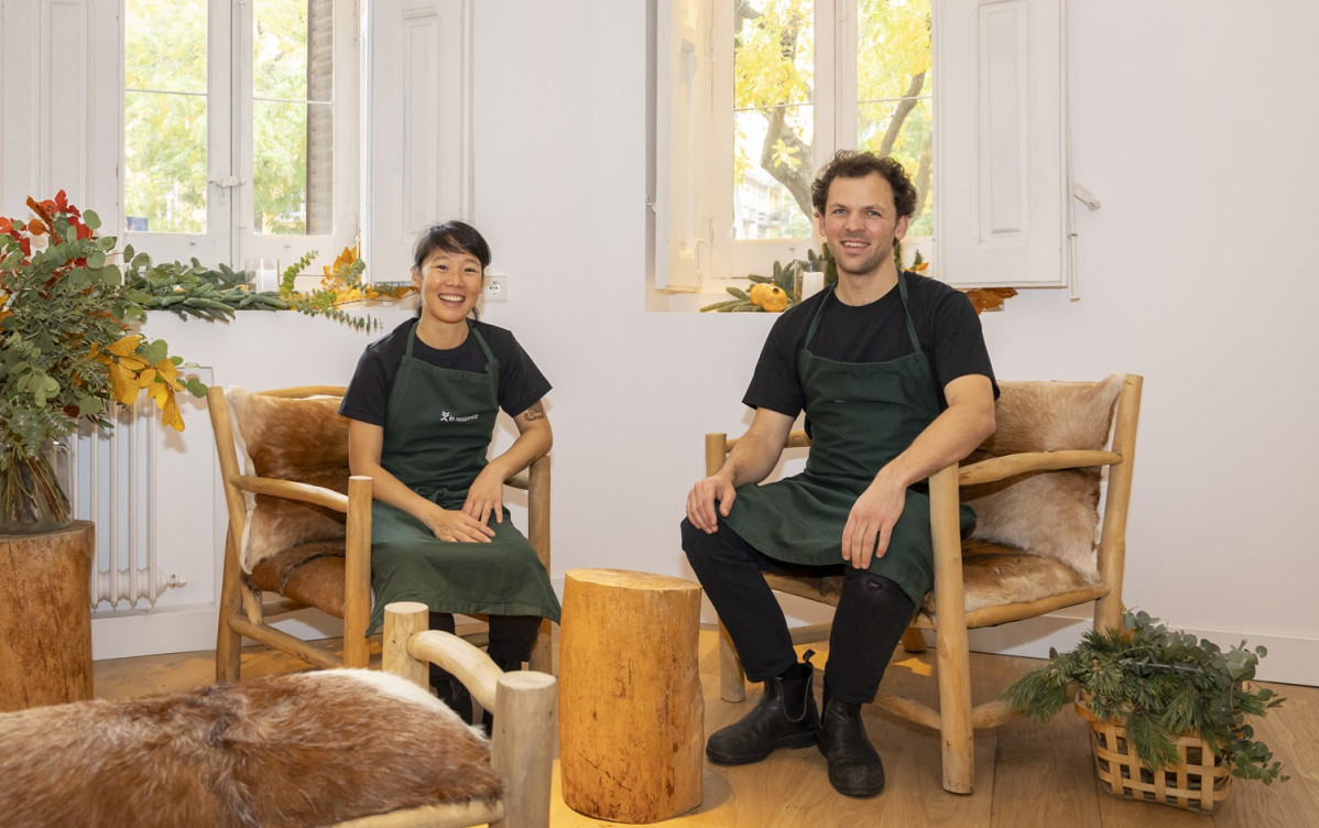 Jakob Zeller y Ethel Hoon