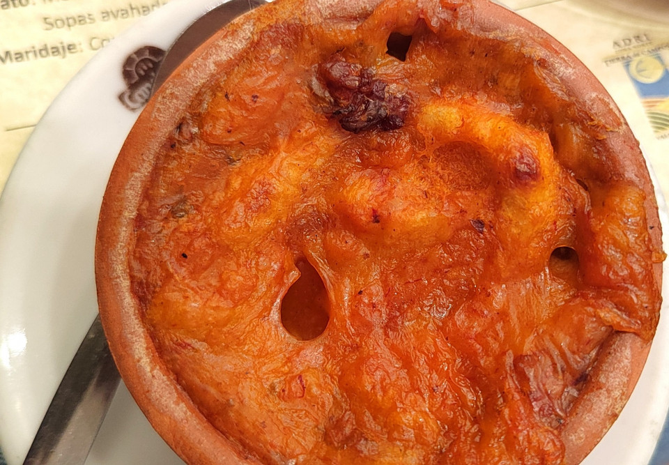 Sopa avahada al horno de Palencia