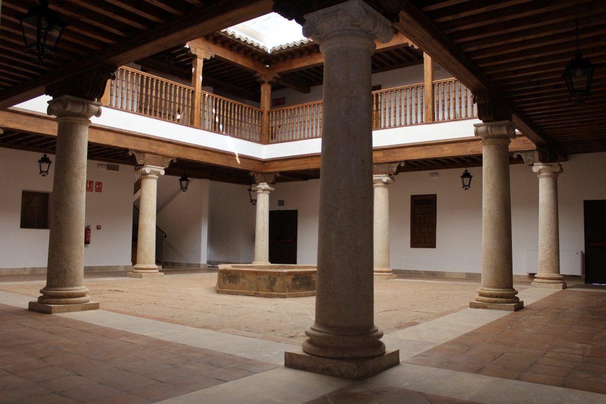 Villanueva de los Infantes, Casa de Rueda, convertida en Centro de Recepciu00f3n de Visitantes
