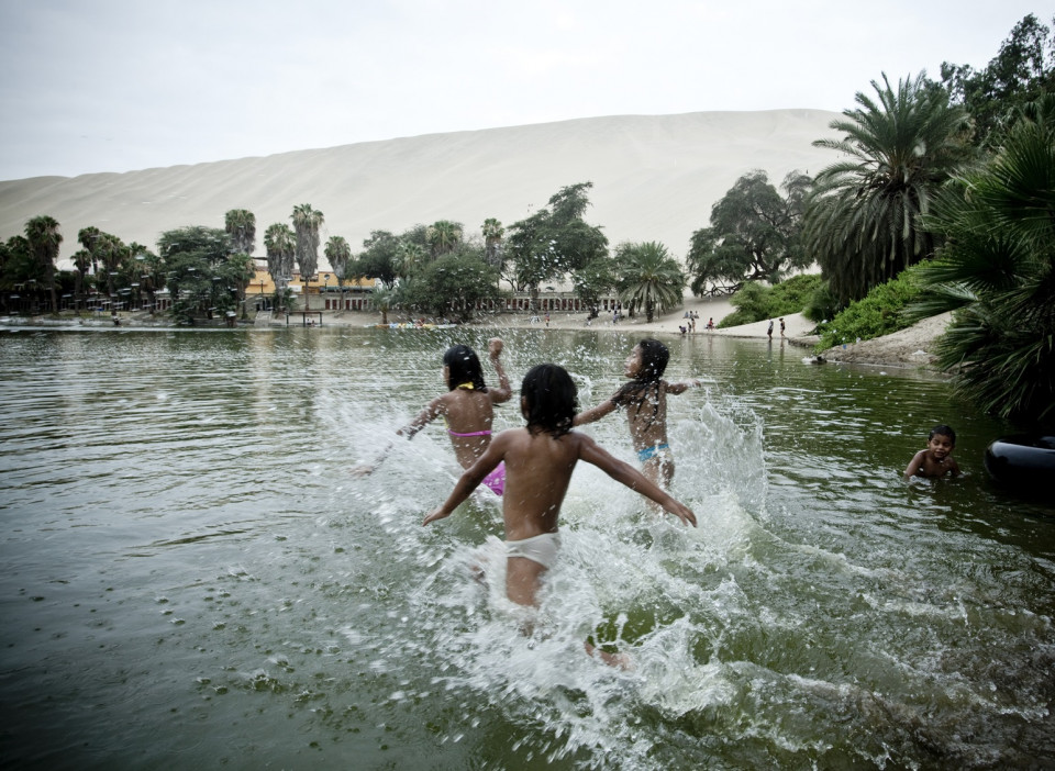 Huacachina, Lago