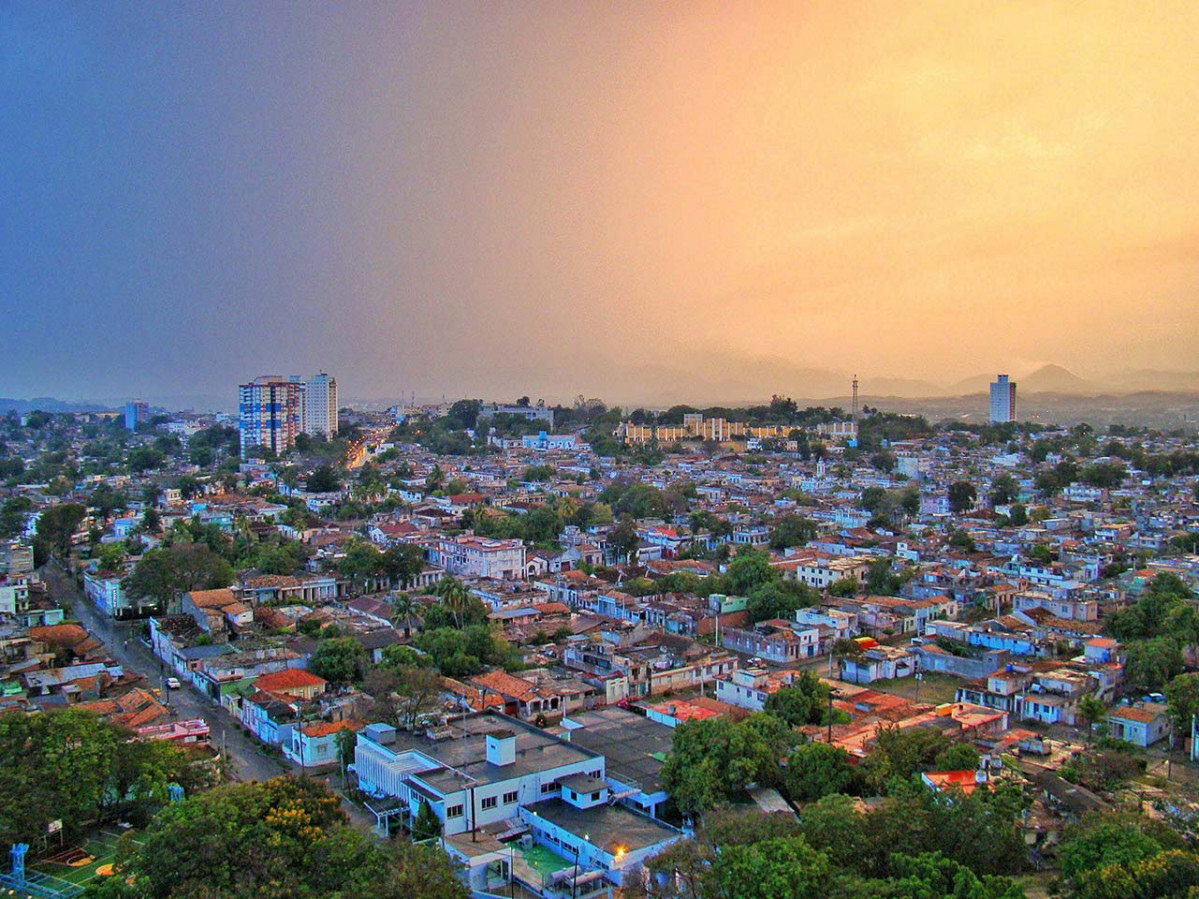 Santiago de Cuba, Vista aerea