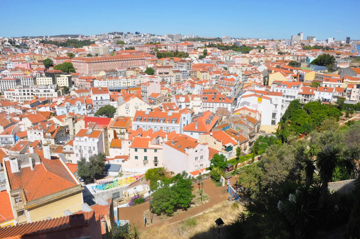 Lisboa desde el Mirador da graca