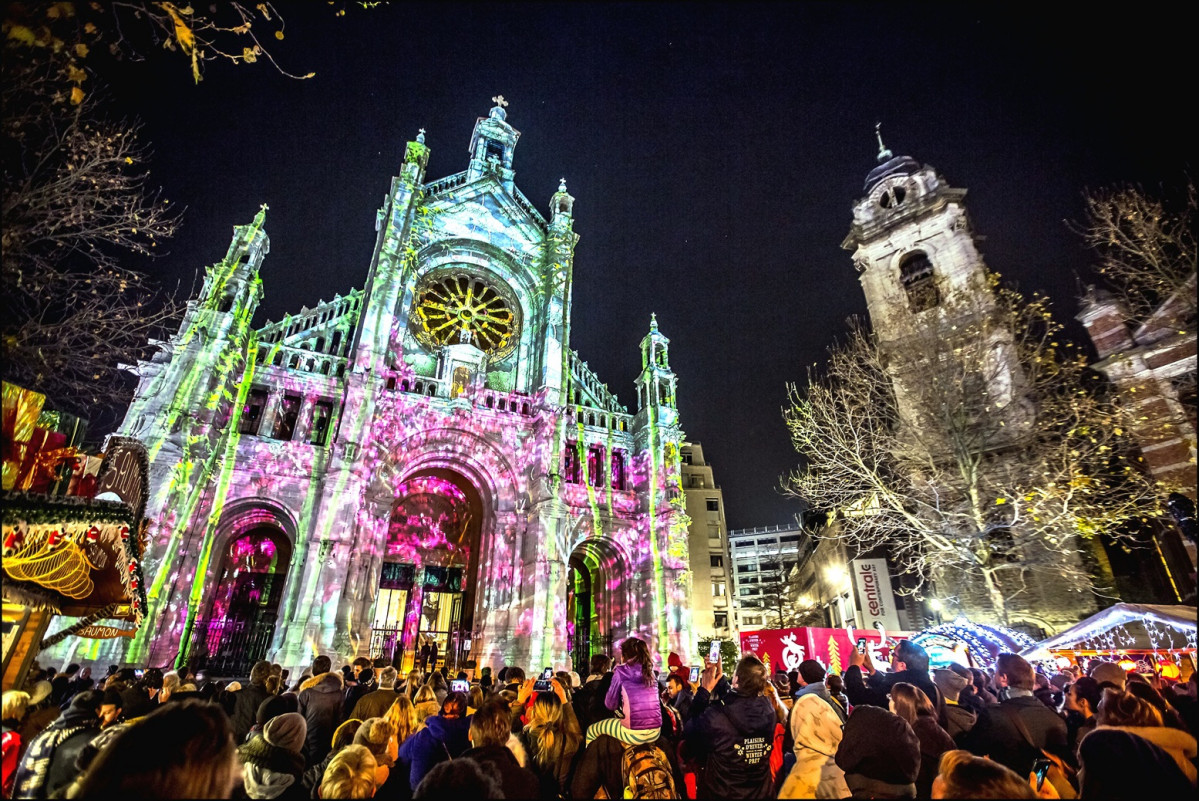 Mapping Iglesia de Sainte Catherine