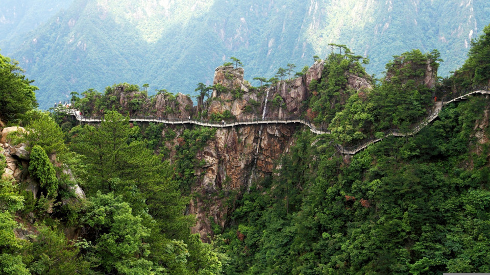Hangzhou, Montaña del geoparque Daming