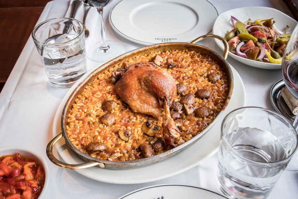 Café Comercial Arroz con pato