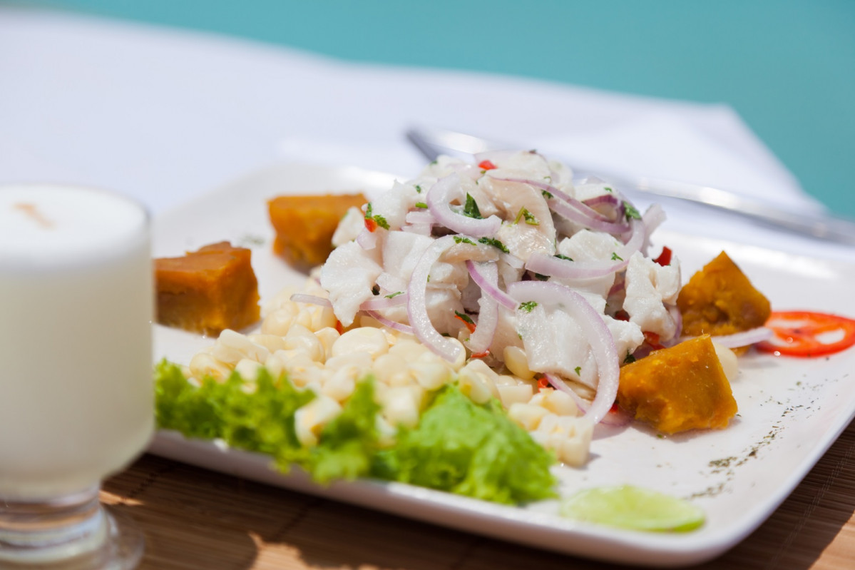 Otra variante de Ceviche peruano