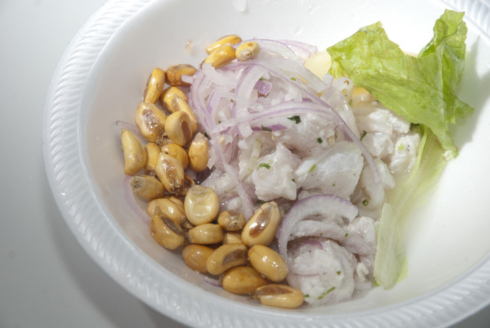 Ceviche peruano, otra variedad