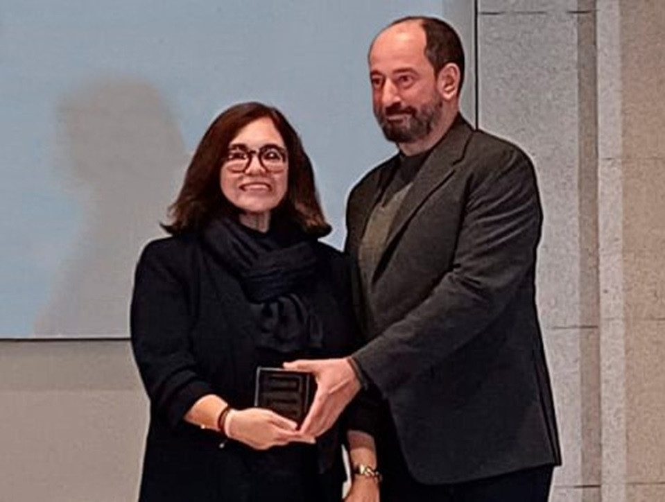 FOTO PREMIO VIAJAR. Amalia Gallego y Xosu00e9 Manuel Merelles.