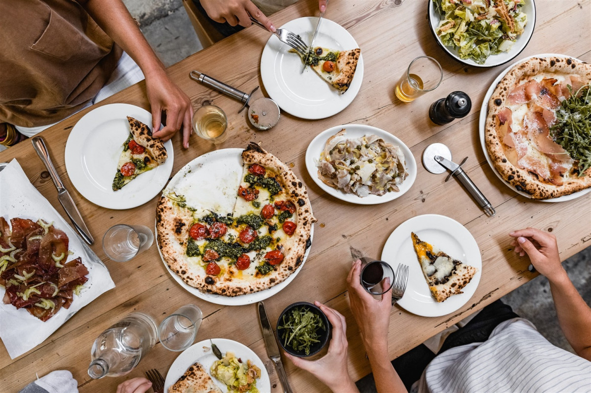 Parking Pizza cocina
