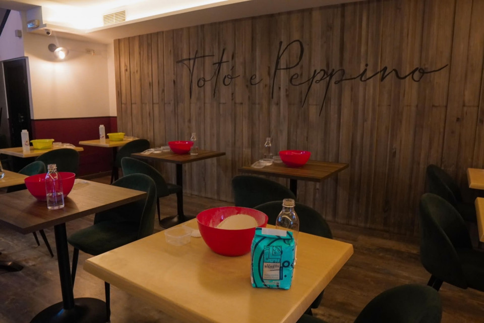 Talleres pizza en Totó e Peppino