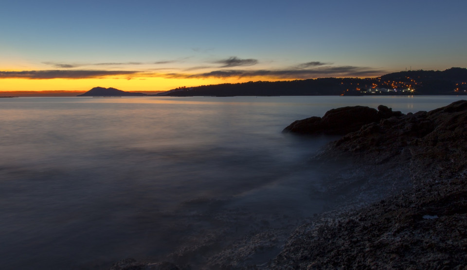 Esteiro, atardecer