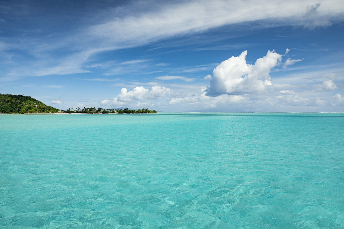 Playa de Mathira, BORA BORA, u00a9 Gru00e9goire Le Bacon