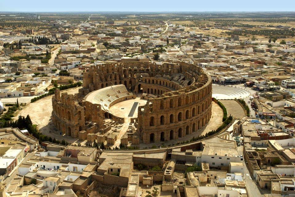 Coliseo romano El Jem, Tunez
