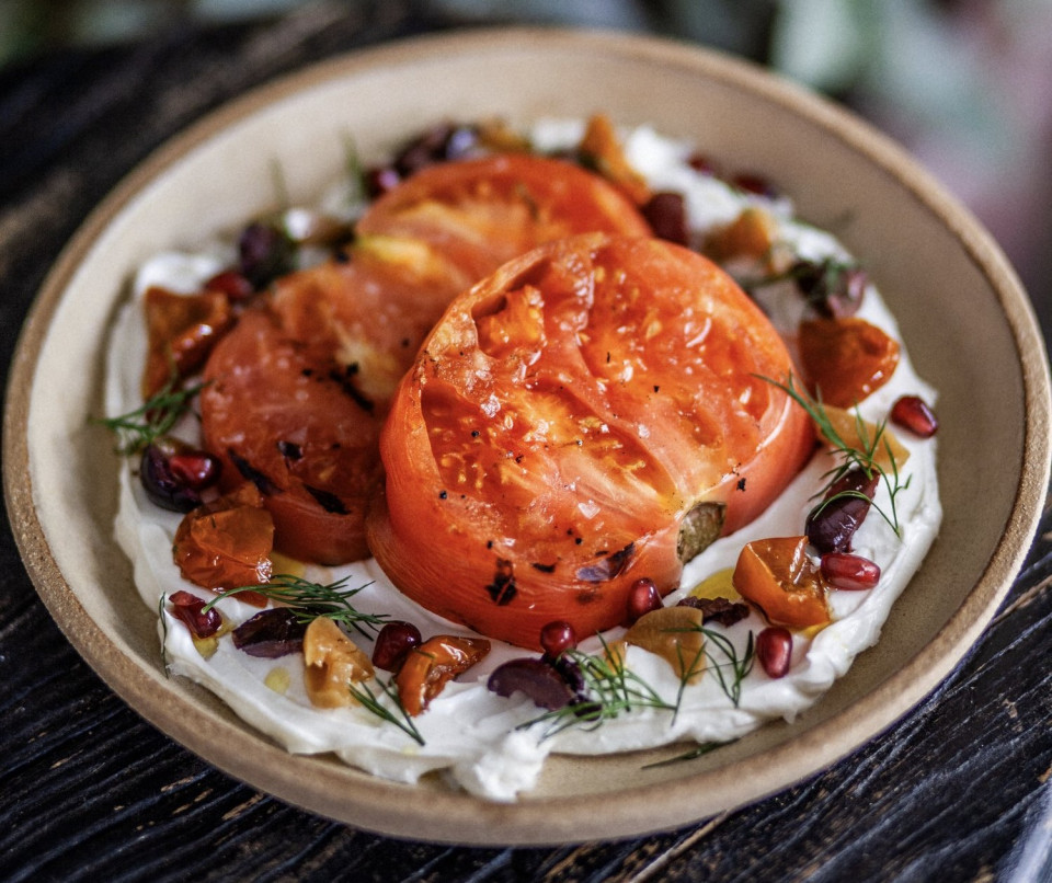 Araia y las verduras mediterraneas