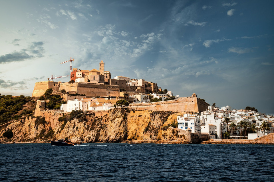 Ibiza, desde el mar