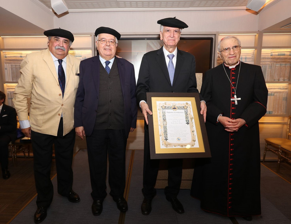 Manolo Seixas, Juan José Gonzalez, Carlos Lema y Rouco Varela