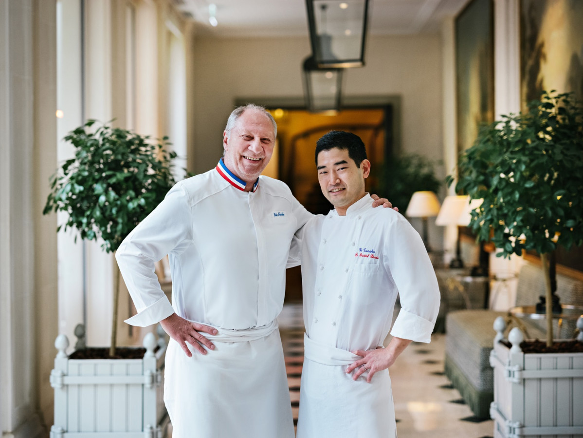 Chef Eric Frechon x Chef Yu Tanaka   CFranck Juery   4 6180