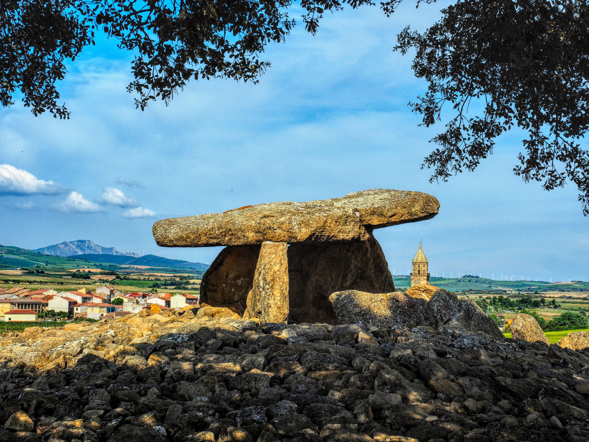 Dolmen de la Chabola de la Hechicera. Elvillar. Rioja Alavesa. 2018