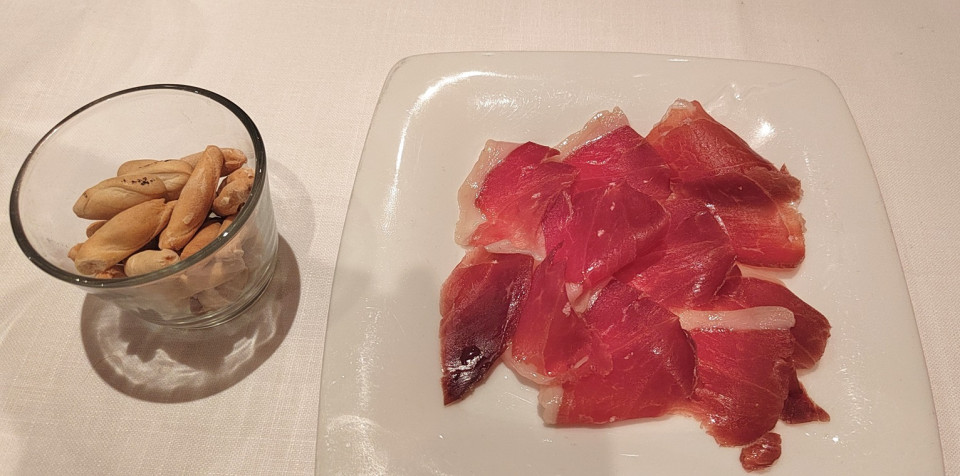 Buen producto de jamón ibérico de bellota