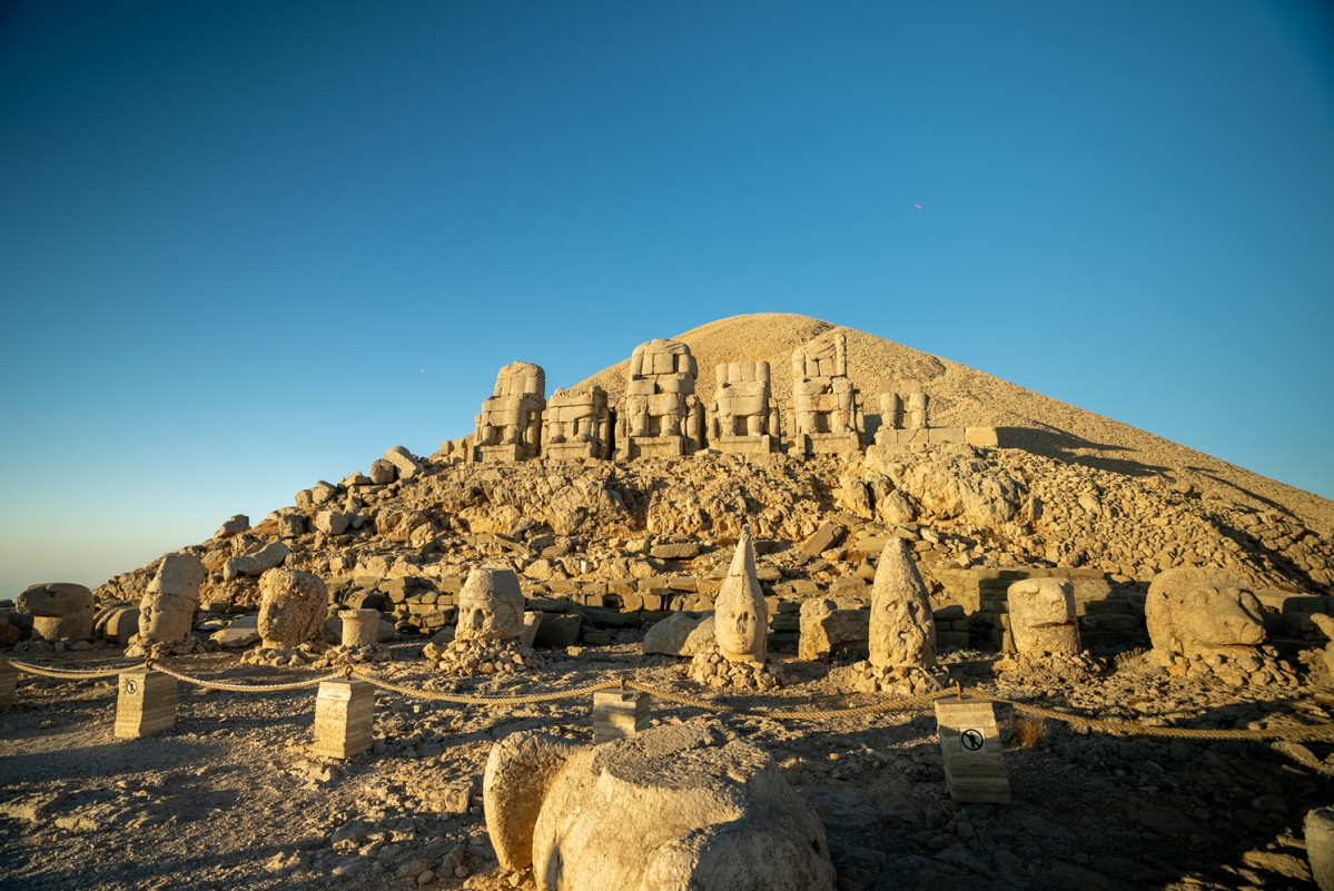 Adu0131yaman Nemrut, atardecer