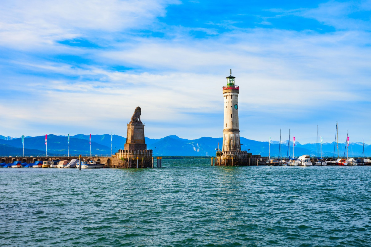 Faro de Lindau   Lago Constance u2013 Alemania 3