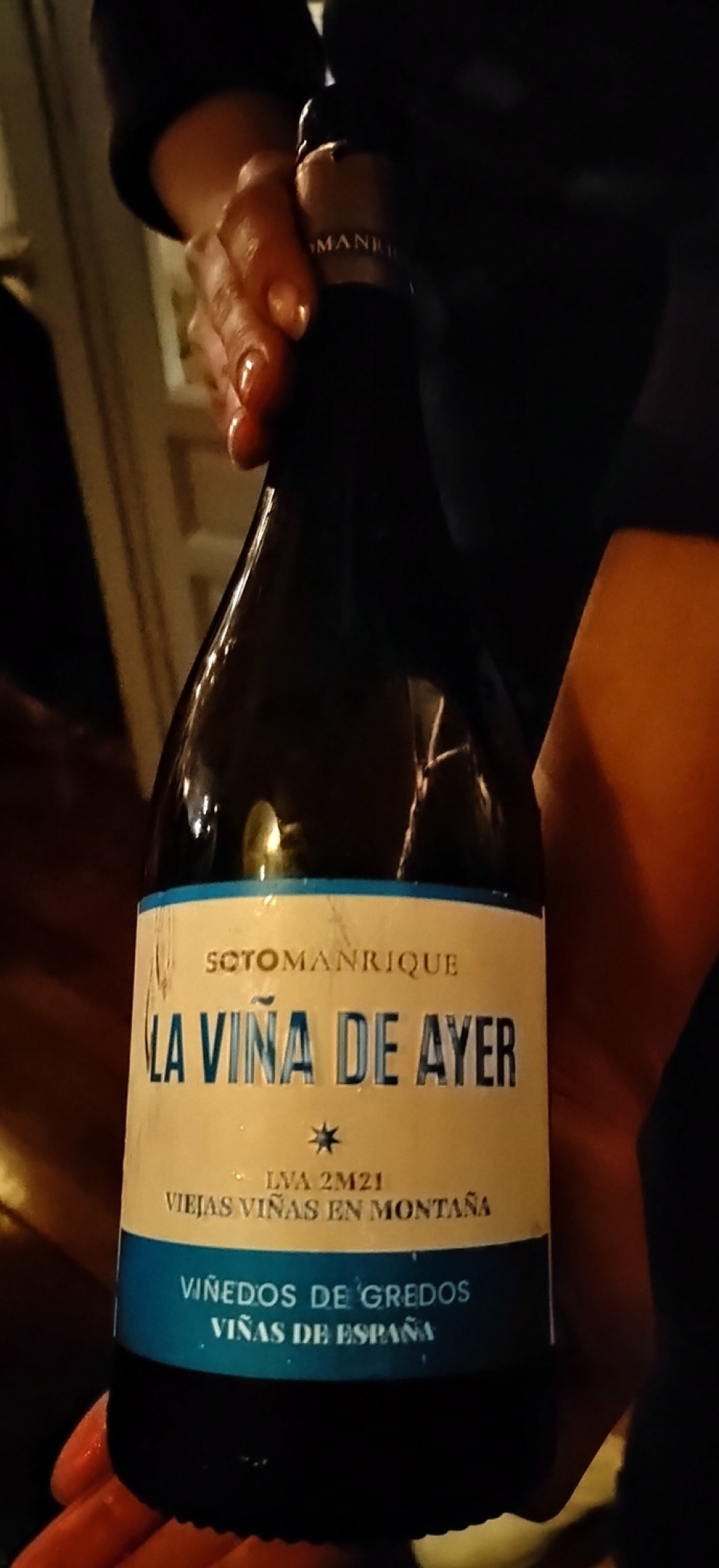 La Viña de ayer de Soto Manrique en Astor